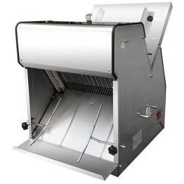 Trancheuse à pain automatique professionnelle de comptoir, 20 tranches de 18 mm | Adexa NBB20SS