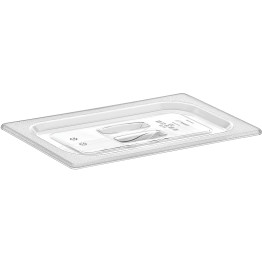 Couvercle pour Bac Gastronorme Polycarbonate GN1/4 Transparent | Adexa P814L