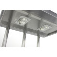 Station de chauffe-copeaux commerciale en acier inoxydable avec lampe antidéflagrante et thermostat, 700 x 630 x 760 mm | Adexa PFW1T2