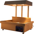 Station de chauffe-copeaux commerciale en acier inoxydable avec lampe antidéflagrante et thermostat, 700 x 630 x 760 mm | Adexa PFW1T2
