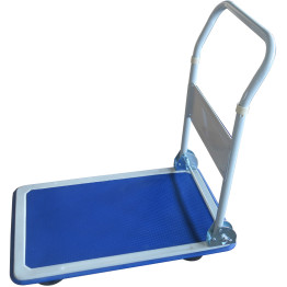 Chariot Plate-forme Pliable Bleu 735x475x820mm | Adexa PH150