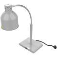 Lampe chauffante infrarouge flexible à une tête, sur pied, 268 × 203 × 664 mm, finition grise | Adexa PW2SY