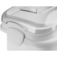 Poubelle à ingrédients mobile 120 litres Couvercle transparent | Adexa QHID120