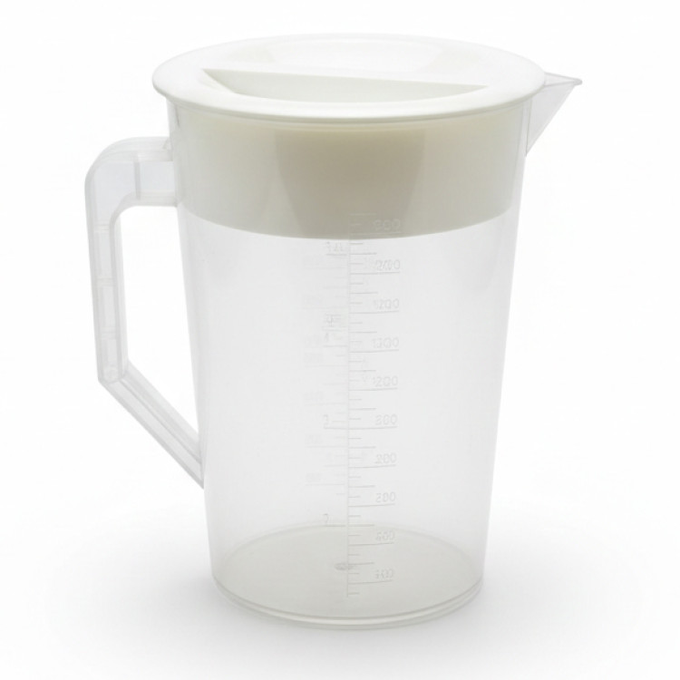 Carafe en polycarbonate transparent de 2 L avec couvercle | Adexa QHW370