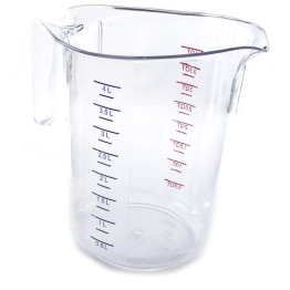 Verre doseur en polycarbonate 4 litres Robuste | Adexa QY0311005