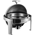 Roll top Chafer Round Inox Poli miroir 6 litres | Adexa RA2101B Roll top Chafer Round Inox Poli miroir 6 litres | Adexa RA2101B