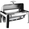 Roll top Chafer Chauffage électrique GN1/1 Inox Poli miroir 9 litres | Adexa RA2301BE