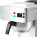 Cafetière filtre commerciale Remplissage manuel 2 jus en verregs 2 plaques chauffantes | Adexa RB386