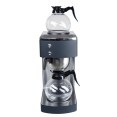 Machine à café professionnelle avec entonnoir en acier inoxydable et 2 carafes en verre – 203 × 383 × 455 mm | Adexa RB386PBD2