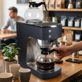 Machine à café professionnelle avec entonnoir en acier inoxydable et 2 carafes en verre – 203 × 383 × 455 mm | Adexa RB386PBD2