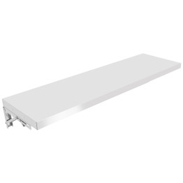 Étagère murale pliable commerciale en acier inoxydable 1200 x 300 x 230 mm | Adexa RTW41230
