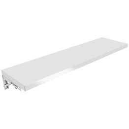 Étagère murale pliable commerciale en acier inoxydable 1800 x 300 x 230 mm | Adexa RTW41830