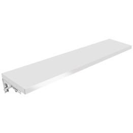 Étagère murale pliable commerciale en acier inoxydable 2000 x 300 x 230 mm | Adexa RTW42030
