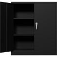 Armoire professionnelle en acier noir, 2 portes, 800 x 400 x 900 mm | Adexa SART244 Armoire professionnelle en acier noir, 2 portes, 800 x 400 x 900 mm | Adexa SART244