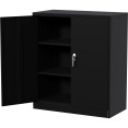Armoire professionnelle en acier noir, 2 portes, 800 x 400 x 900 mm | Adexa SART244 Armoire professionnelle en acier noir, 2 portes, 800 x 400 x 900 mm | Adexa SART244