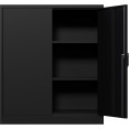 Armoire professionnelle en acier noir, 2 portes, 800 x 400 x 900 mm | Adexa SART244 Armoire professionnelle en acier noir, 2 portes, 800 x 400 x 900 mm | Adexa SART244