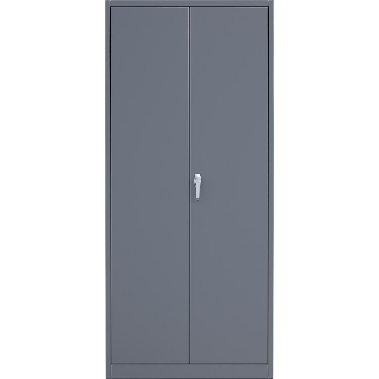 Armoire professionnelle en acier gris métallisé, 2 portes, 800 x 400 x 1800 mm | Adexa SART602 Armoire professionnelle en acier gris métallisé, 2 portes, 800 x 400 x 1800 mm | Adexa SART602