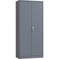 Armoire professionnelle en acier gris métallisé, 2 portes, 800 x 400 x 1800 mm | Adexa SART602 Armoire professionnelle en acier gris métallisé, 2 portes, 800 x 400 x 1800 mm | Adexa SART602