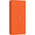 Armoire professionnelle en acier orange, 2 portes, 800 x 400 x 1800 mm | Adexa SART606 Armoire professionnelle en acier orange, 2 portes, 800 x 400 x 1800 mm | Adexa SART606