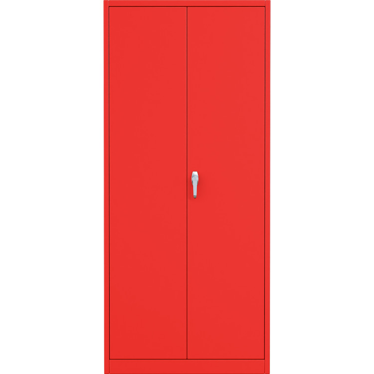 Armoire professionnelle en acier rouge, 2 portes, 800 x 400 x 1800 mm | Adexa SART608 Armoire professionnelle en acier rouge, 2 portes, 800 x 400 x 1800 mm | Adexa SART608