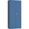 Armoire professionnelle en acier bleu métallisé, 2 portes, 800 x 400 x 1800 mm | Adexa SART610 Armoire professionnelle en acier bleu métallisé, 2 portes, 800 x 400 x 1800 mm | Adexa SART610