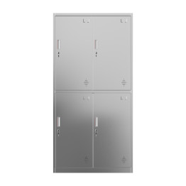 Casier commercial en acier inoxydable à 4 portes 1800×900×420 mm | Adexa SARTSS22