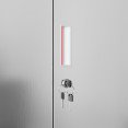 Casier commercial en acier inoxydable à 4 portes 1800×900×420 mm | Adexa SARTSS22