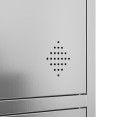 Casier commercial en acier inoxydable à 4 portes 1800×900×420 mm | Adexa SARTSS22