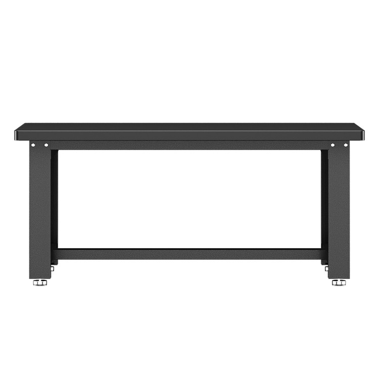Table de travail robuste en acier pour usage commercial 1800 × 750 mm – Noire | Adexa SARTTB03