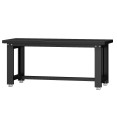 Table de travail robuste en acier pour usage commercial 1800 × 750 mm – Noire | Adexa SARTTB03
