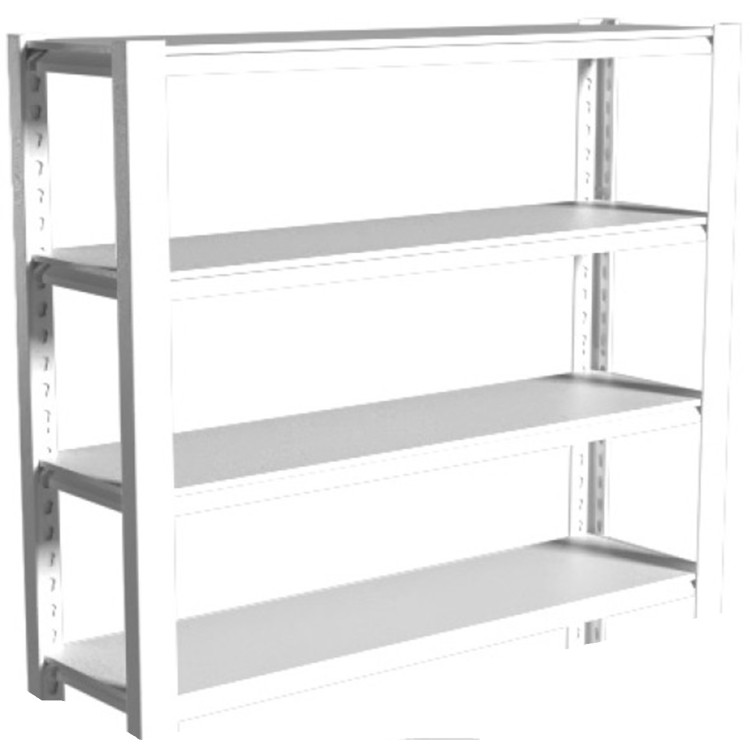 Étagère commerciale 4 niveaux 35 kg 1000 x 500 x 1520 mm Blanche | Adexa SART262