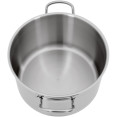 Ensemble de 4 pièces de batterie de cuisine en acier inoxydable : casseroles, poêle à ragoût et poêle à frire | Adexa SESPC7A