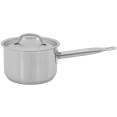 Ensemble de 4 pièces de batterie de cuisine en acier inoxydable : casseroles, poêle à ragoût et poêle à frire | Adexa SESPC7A