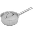 Ensemble de 4 pièces de batterie de cuisine en acier inoxydable : casseroles, poêle à ragoût et poêle à frire | Adexa SESPC7A