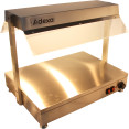 Chauffe-plats électrique avec portique 735 mm 1,1 kW | Adexa SFW2S