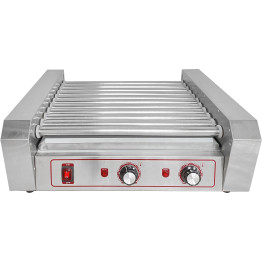 Machine grill à saucisses professionnelle 11 rouleaux | Adexa SGW11