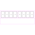 Comptoir Préparation 3 portes 8xGN1/3 1795x700x1085mm | Adexa SH37 Comptoir Préparation 3 portes 8xGN1/3 1795x700x1085mm | Adexa SH37