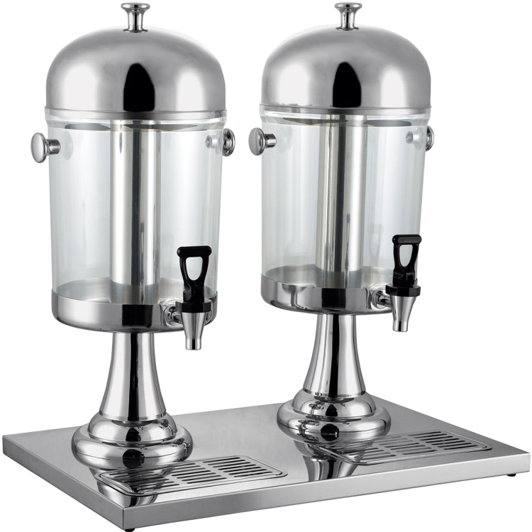 Distributeur de jus professionnel 2x8 litres | Adexa SJD08BB