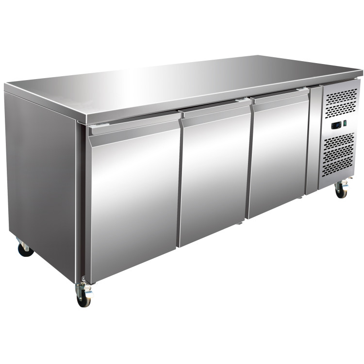 Comptoir Réfrigéré Professionnel 3 portes Profondeur 600mm | Adexa RS31V