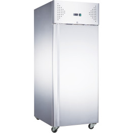 Réfrigérateur professionnel Slimline Armoire verticale 429 litres Inox Une porte | Adexa R400S