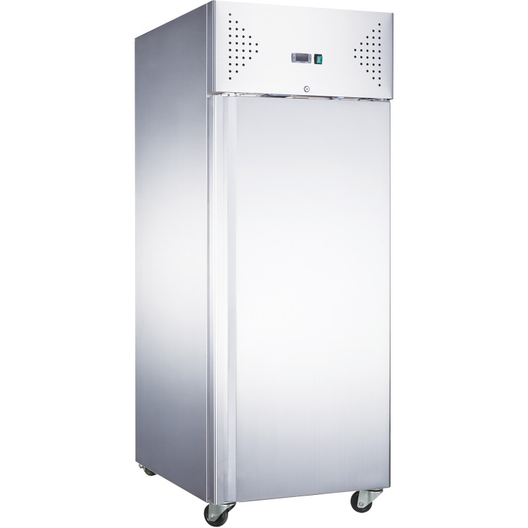 Congélateur professionnel Slimline Armoire verticale 429 litres Inox Porte simple | Adexa F400S