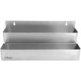 Rail de vitesse double en acier inoxydable 795 x 210 x 240 mm | Adexa SRD8021