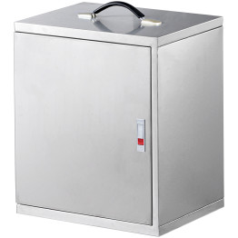 Armoire en acier inoxydable pour table de service ST01 445×330×530 mm | Adexa ST01C