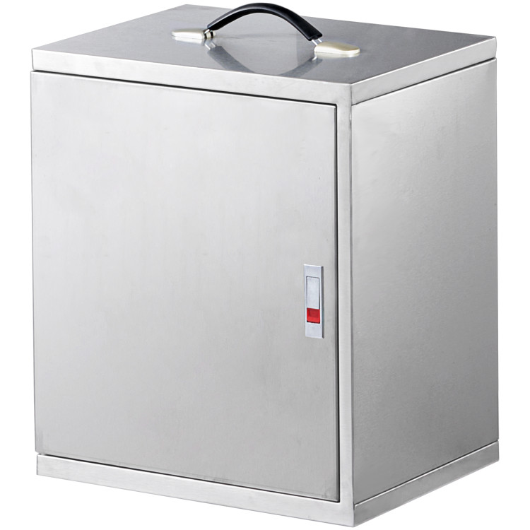 Armoire en acier inoxydable pour table de service ST01 445×330×530 mm | Adexa ST01C