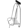 Chariot porte-sac professionnel avec roulettes et pédale Bouche fermée | Adexa STBH01 Chariot porte-sac professionnel avec roulettes et pédale Bouche fermée | Adexa STBH01