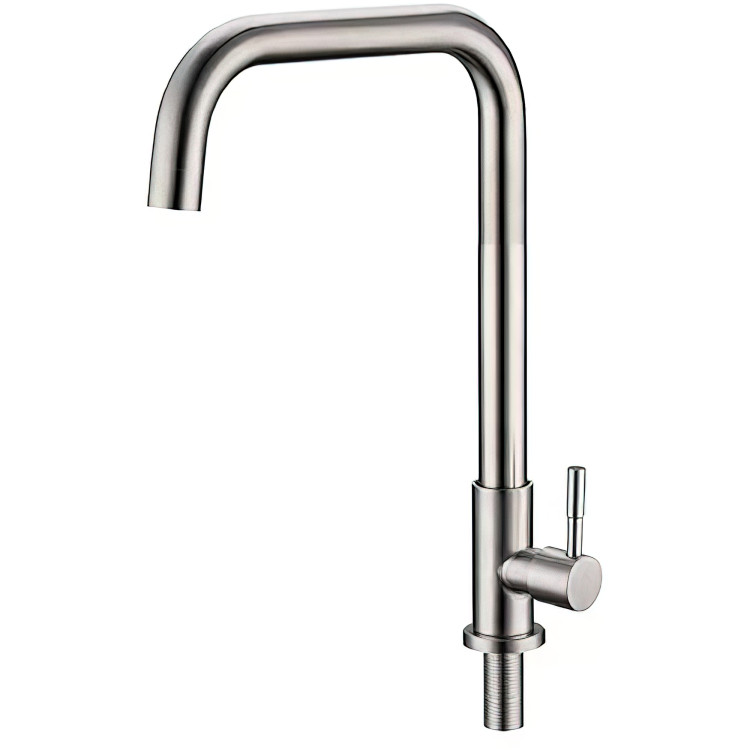 Robinet mitigeur de lavabo monocommande en acier inoxydable | Adexa STFE02 Robinet mitigeur de lavabo monocommande en acier inoxydable | Adexa STFE02