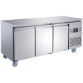 Congélateur de comptoir commercial à 3 portes - Congélateur de préparation en acier inoxydable 1794×700×850 mm (Classe énergétique D) | Adexa SUP110 Congélateur de comptoir commercial à 3 portes - Congélateur de préparation en acier inoxydable 1794×700×850 mm (Classe énergétique D) | Adexa SUP110