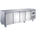 Congélateur de comptoir commercial à 4 portes - Congélateur de préparation en acier inoxydable 2239×700×850 mm (Classe énergétique C) | Adexa SUP112 Congélateur de comptoir commercial à 4 portes - Congélateur de préparation en acier inoxydable 2239×700×850 mm (Classe énergétique C) | Adexa SUP112