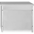 Armoire murale commerciale avec portes vitrées en acier inoxydable 800 x 400 x 650 mm | Adexa SWCGD80402 Armoire murale commerciale avec portes vitrées en acier inoxydable 800 x 400 x 650 mm | Adexa SWCGD80402