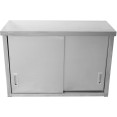Armoire murale en acier inoxydable avec porte coulissante 1500 x 400 x 800 mm | Adexa SWCH150402DR Armoire murale en acier inoxydable avec porte coulissante 1500 x 400 x 800 mm | Adexa SWCH150402DR
